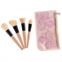 Набір пензлів для макіяу обличчя Coastal Scents 4 Face Makeup Brush Set